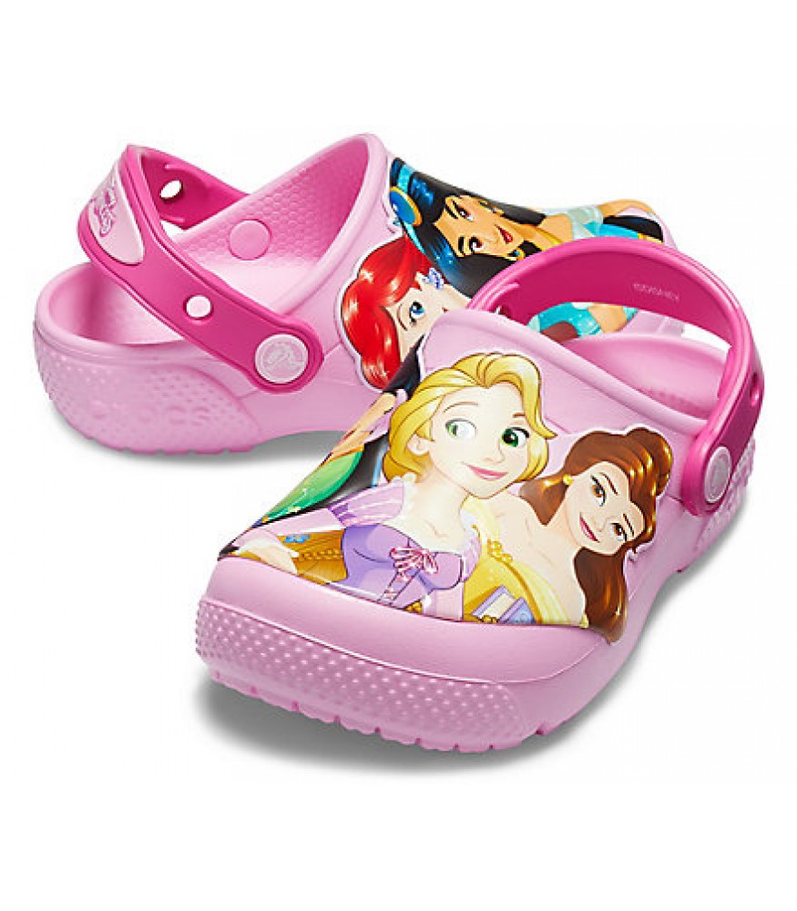 disney princess crocs