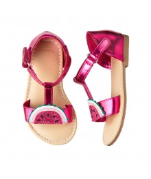 Gymboree Dark Pink Melon Sandals 