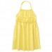 Crazy 8 Yellow Halter Midi Dress 
