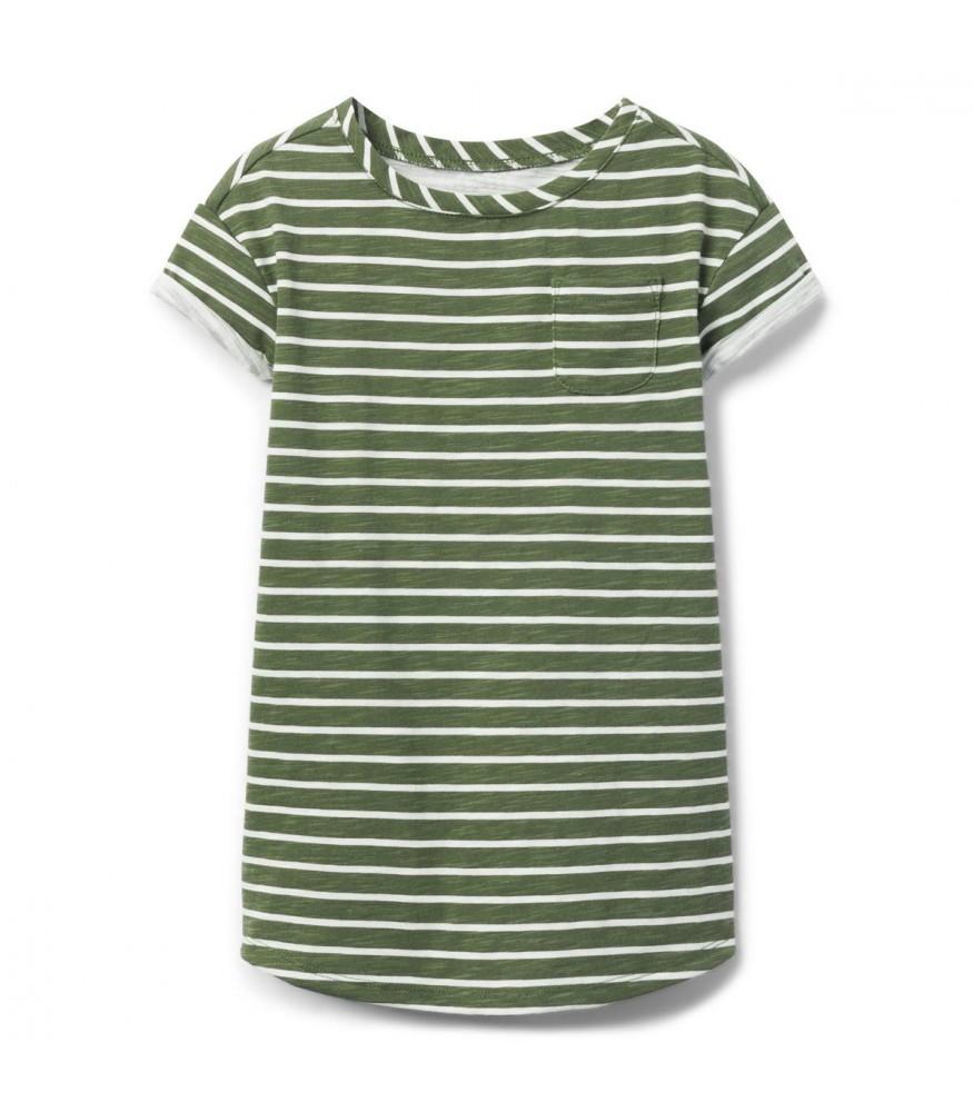 olive green tee shirt dress