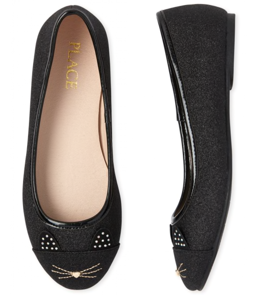 cat ballet flats