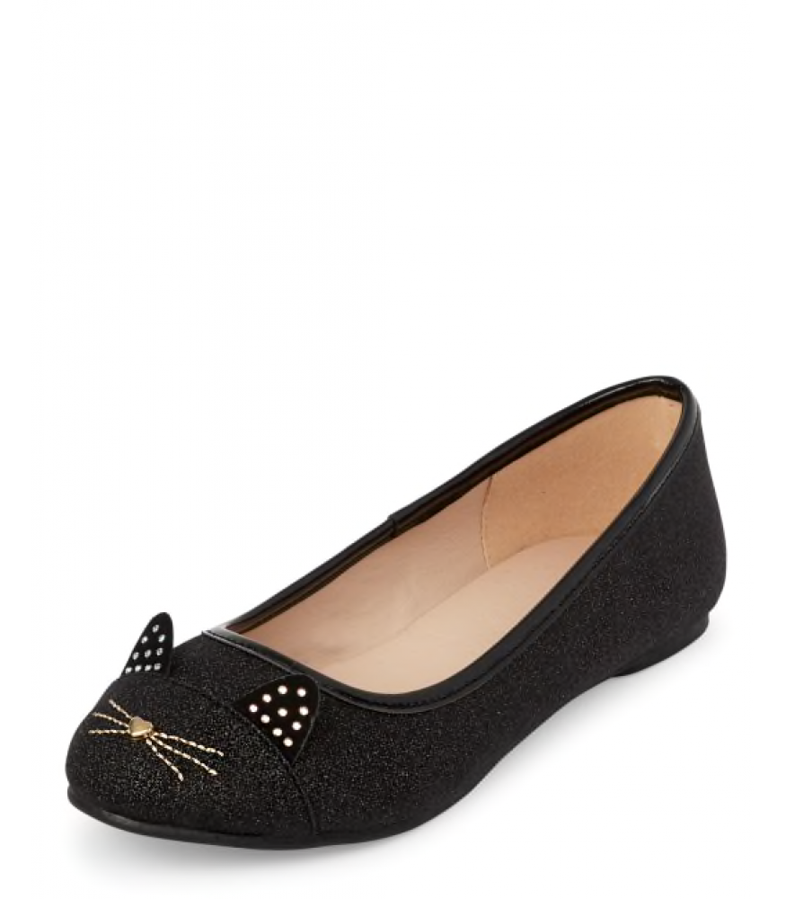 cat ballet flats