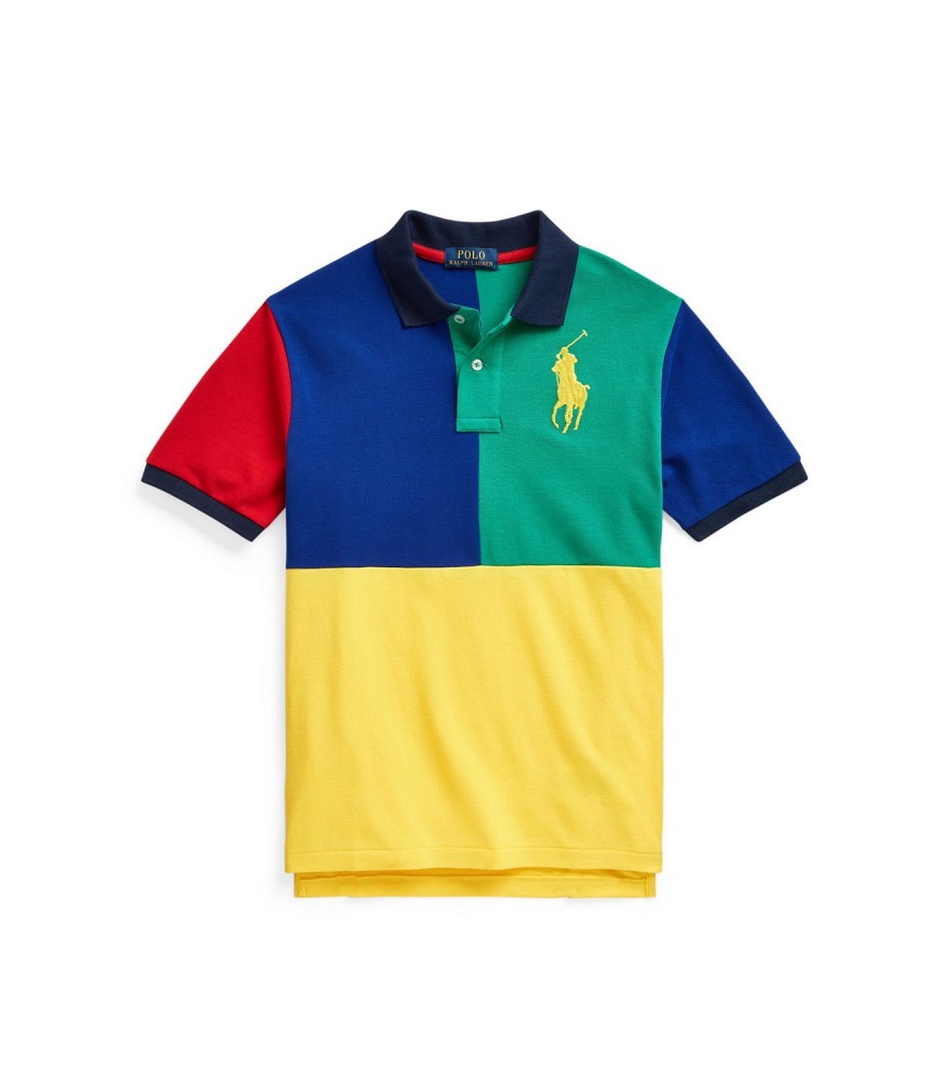 Aprender acerca 58+ imagen polo ralph lauren colorful shirt