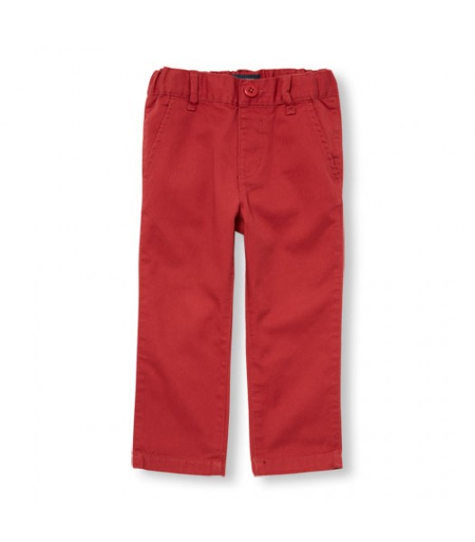 childrens place red skinny regular trousers 