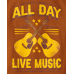 Childrens Place Brown All Day Live Music Tee