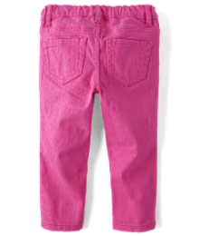 Childrens Place Pink Straight Jeans
