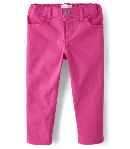 Childrens Place Pink Straight Jeans