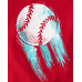 Childrens Place Classic Red Baseball Graphic Tee
