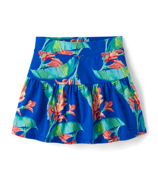 Childrens Place Renew Blueprint Tiered Skort