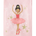 Childrens Place Pink Tinge Ballerina Graphic Tee