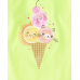 Childrens Place Lime Ice Cream Cone Tee