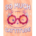 Childrens Place Orange Neon So Much Cattitude Tee