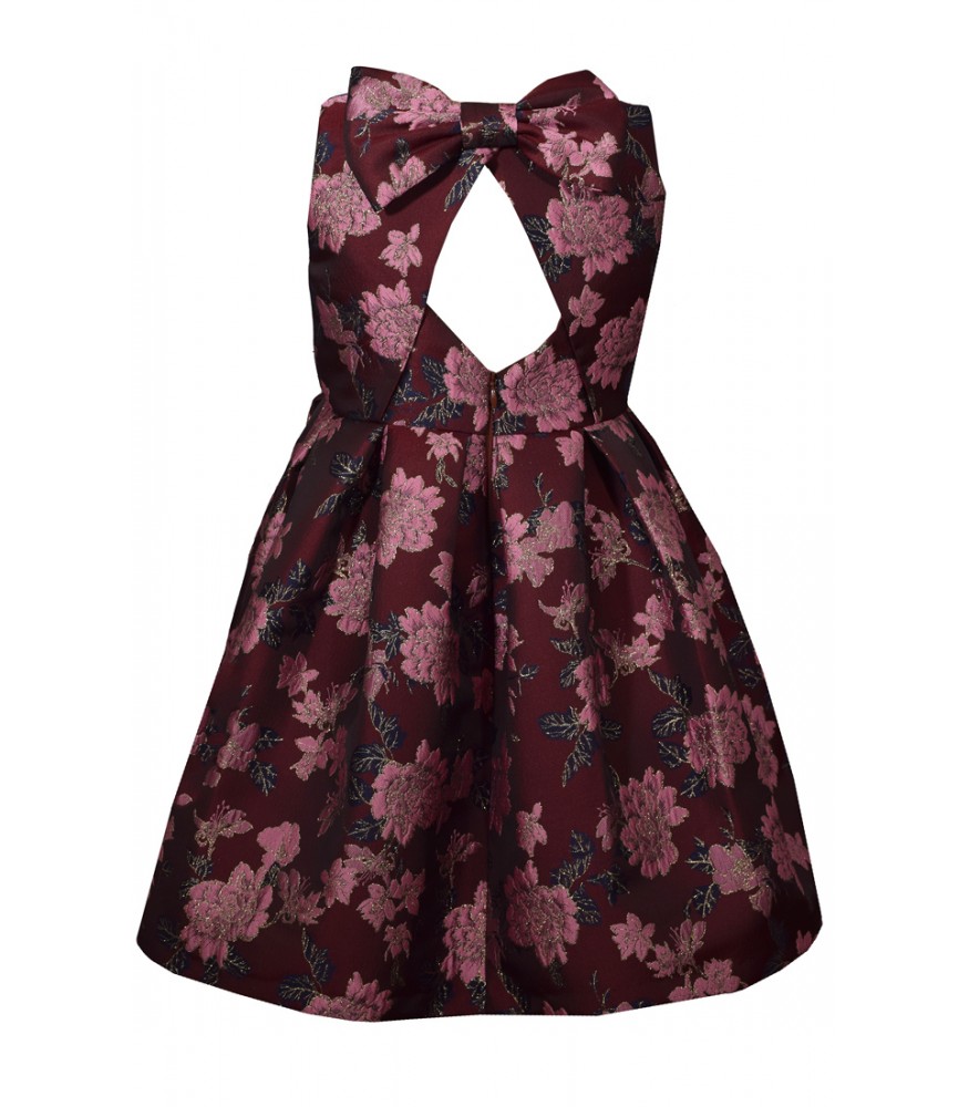 bonnie jean brocade dress