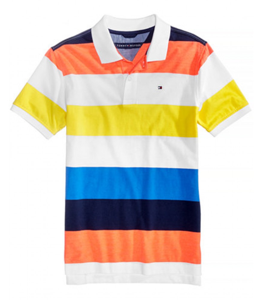 orange and blue tommy hilfiger