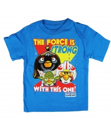 Angry Birds Turq "The Force" Boys Tee