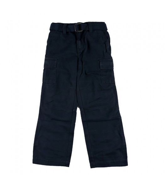 Sonoma Navy Belted Cargo Boys Trousers