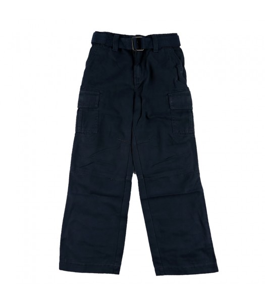 Sonoma Dark Gray Belted Cargo Boys Trousers