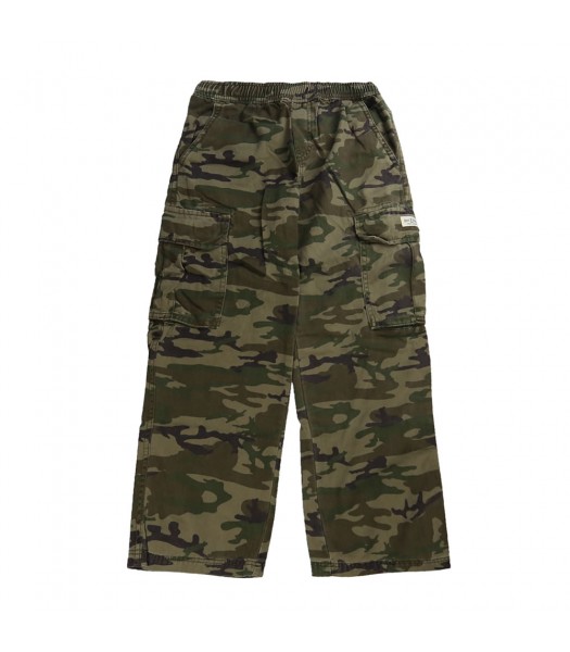 Childrens Place Green Camo Boys Cargo Trousers