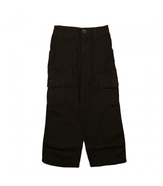 Sonoma Dark Brown Ripstop Boys Cargo Trousers