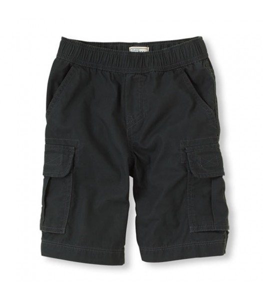 Childrens Place Dark Grey Boys Cargo Shorts