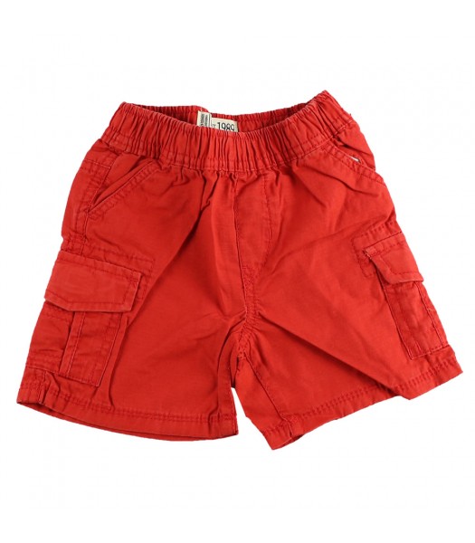 Childrens Place Red Boys Cargo Shorts 