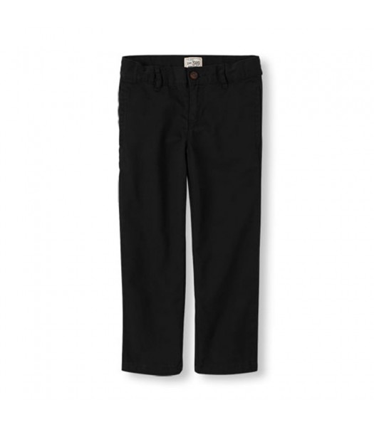 Childrens Place Black Basic Chinos Trouser