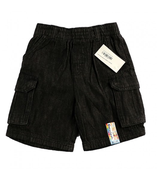 Garanimals Black Denim Cargo Boy Shorts