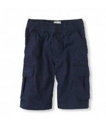 Childrens Place Navy Boys Cargo Shorts