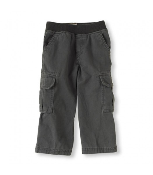 Childrensplace Dark Grey Cargo Trousers