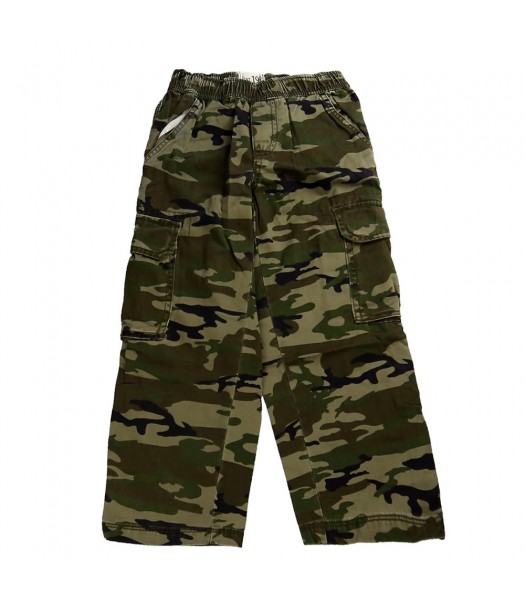 Childrensplace Green Camo Cargo Trousers