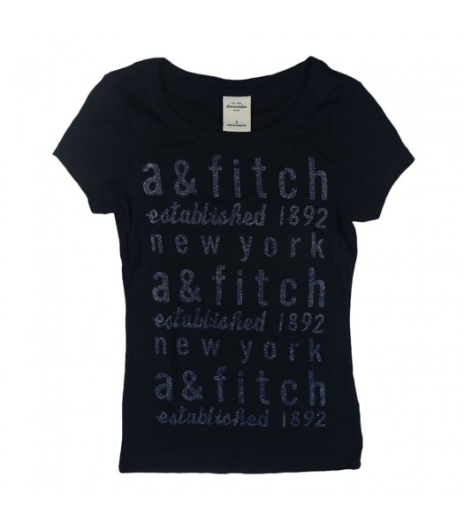 Abercrombie Black With Shimmer Writings