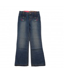 Carters Embroidered Patch Pocket Boocut Jeans