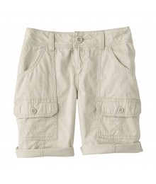 Sonoma Beige Girls Utility Shorts