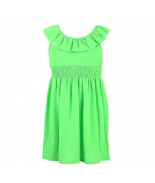 Zunie Green Neon Knit Dress
