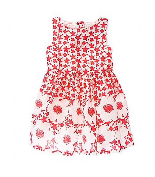 Crazy8  Red/White Floral Dress