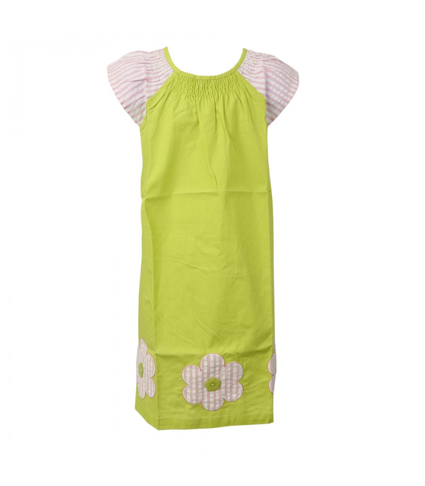 lemon green dress