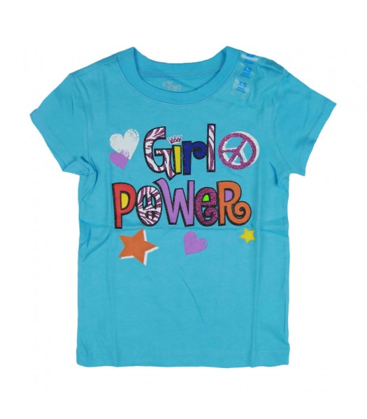 Childrens Place Turquoise Girls Tee - Girls Power