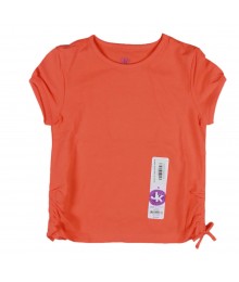 Jk Girls Orange Basic Tee